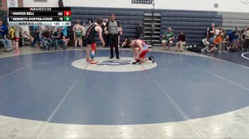 175 lbs Round 2 - Hunter Bell, Homedale Wrestling Club vs Kenneth Oostra-Cook, Parma Wrestling