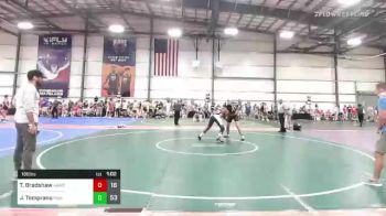 180 lbs Round Of 16 - Taye Bradshaw, All-American Wrestling Club vs Jeffrey Temprano, Roundtree Wrestling Academy Black