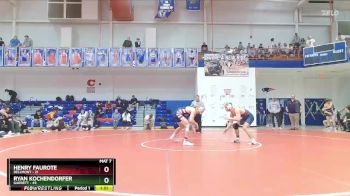 138 lbs Semis & Wb (16 Team) - Ryan Kochendorfer, Garrett vs Henry Faurote, Bellmont