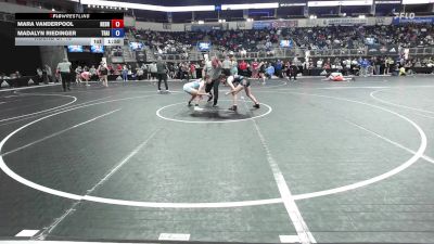 97.6-107.2 lbs Round Of 16 - Mara Vanderpool, Nebraska Wrestling Academy vs Madalyn Riedinger, Trailblazers