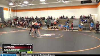 JV Boys-10 lbs Round 1 - Boston Scherbring, Epworth, Western Dubuque vs Cooper Fair, Prairie, Cedar Rapids