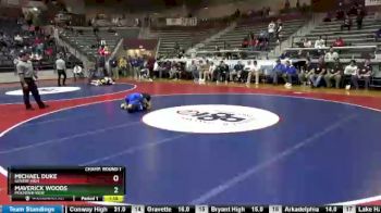 4A 138 lbs Champ. Round 1 - Michael Duke, Gentry High vs Maverick Woods, Mountain View