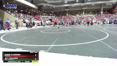 55 lbs Quarterfinal - Jaxon Clayborn, Maize WC vs Jett Houlden, Team Haysville