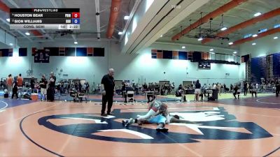 120 lbs Cons. Semi - Houston Bear, New River Wrestling Club vs Sion Williams, Heavy Hitting Hammers