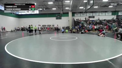126 lbs Semifinal - Kaison Schreier, Mo West vs Parker Lutz, Angry Fish