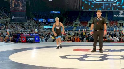 126 lbs Champ. Rd Of 128 - Aiden Nelmes, OR vs Brady Collins, WI