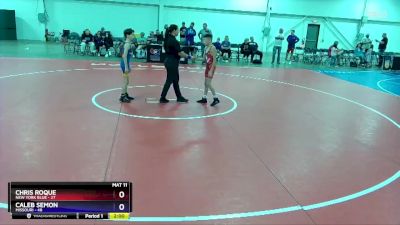 71 lbs Placement Matches (8 Team) - Chase Galvez, New York Blue vs John Davis, Missouri