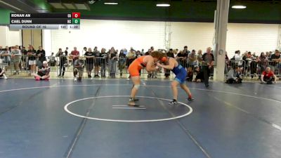 215 lbs Round Of 16 - Ronan An, GA vs Cael Dunn, NC
