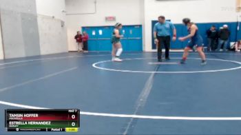 120 lbs Cons. Round 3 - Tamsin Hoffer, Pocatello vs Estrella Hernandez, Burley
