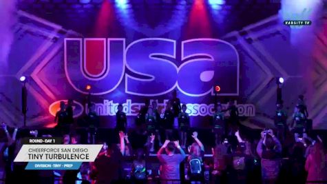 CheerForce San Diego - Tiny Turbulence [2023 L1.1 Tiny - PREP Day 1] 2023 USA All Star Super Nationals