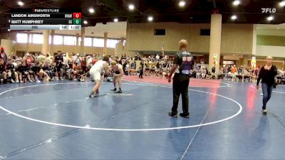 285 lbs Round 2 (6 Team) - Matt Humphrey, Skull & Crossbones vs Landon Ainsworth, BRAWL White
