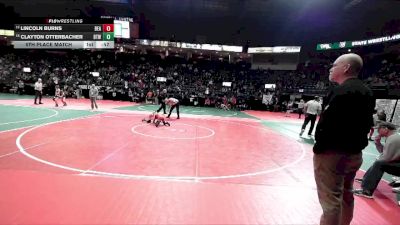 71 lbs 5th Place Match - Clayton Otterbacher, BTWA vs Lincoln Burns, BEASTA