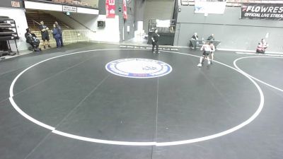 82 lbs Champ. Rd Of 16 - Caleb Ocampo, The Valley Wrestling Club vs Domanik Cosce, McKinleyville Freestyle Wrestling Club