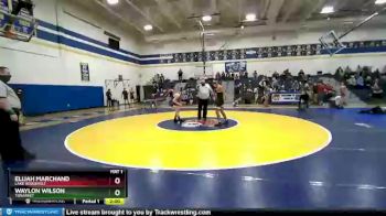 138 lbs Semifinal - Waylon Wilson, Tonasket vs Elijah Marchand, Lake Roosevelt