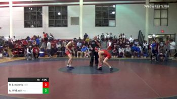 132 lbs Consolation - Robert Limperis, Cardinal Gibbons vs Alec Wallach, Providence Day School