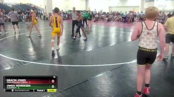 120 lbs Round 3 (10 Team) - Gracin Jones, Team Montana Conrad vs Owen Henriksen, Alburnett