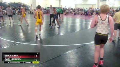 120 lbs Round 3 (10 Team) - Gracin Jones, Team Montana Conrad vs Owen Henriksen, Alburnett