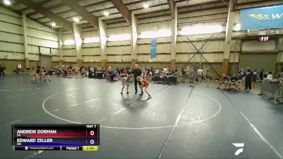 78 lbs Quarterfinal - Andrew Dorman, PA vs Edward Zeller, OH