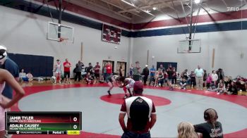 122 lbs Round 1 - Jamir Tyler, Pelion Youth Wrestling vs Adalin Causey, Pelion Youth Wrestling