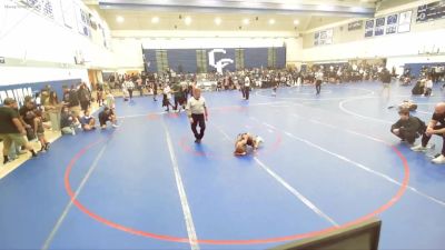 62 lbs Round 1 - Dhrumit Bhave, Rancho Bernardo Wrestling vs Cash Lua, 951 Wrestling Club