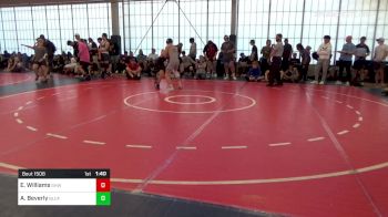 130 lbs Round Of 16 - Ethan Williams, Grindhouse Wrestling vs Austin Beverly, Bluff Wrestling