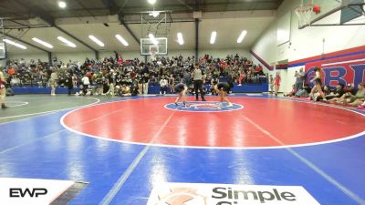 82-89 lbs Rr Rnd 2 - Nayeli Rojas, Broken Arrow Girls vs Hayden Smith, Broken Arrow Girls