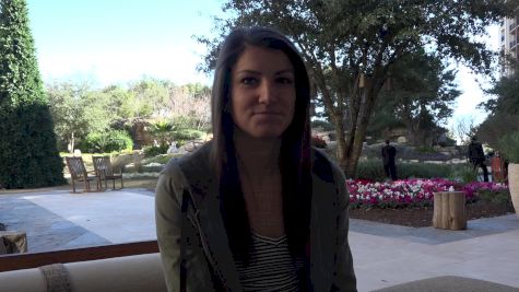 Jenna Prandini reflects on the decision to turn pro at Bowerman Awards