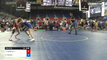 144 lbs Rnd Of 32 - Tiffany Calderon, California vs Skylar Novak, Illinois