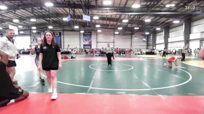 132 lbs Rr Rnd 1 - Peyton Sheffer, Evil Empire Blue vs Tatum Millet, CKWA
