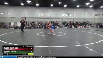 132 lbs Placement Matches (8 Team) - Tyson Charmoli, Minnesota Gold vs Gable Porter, Iowa