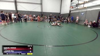102 lbs 1st Place Match - Samuel Moran, NWWC vs Landon Hill, Juneau Youth Wrestling Club Inc.