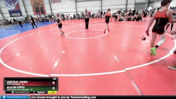 110 lbs Rd# 8- 12:30pm Saturday Final Pool - Rustin Fipps, Oklahoma Outlaws Red vs Lincoln James, Team Michigan