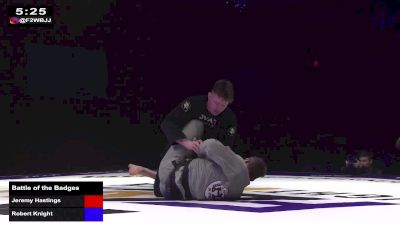 Robert Knight vs Jeremy Hastings 2025 F2W: Battle of the Badge 3
