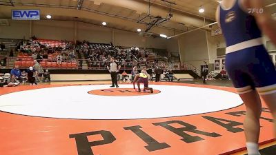 170 lbs Quarterfinal - Kamaree Redeau, Bristow High School vs Grady Blair, Berryhill High School