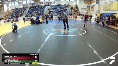 150 Blue Cons. Semi - Jayke Facella, Wellington Community Hs vs Nate Jacobs, Wakulla Hs