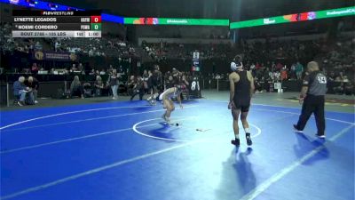 110 lbs Consi Of 8 #2 - Lynette Legados, Hayward (NC) vs Noemi Cordero, Poway (SD)