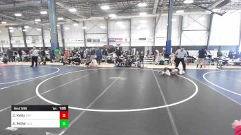 86 lbs Round Of 16 - Zain Kelly, Top Fuelers WC vs Adam Miller, Illinois Valley YW