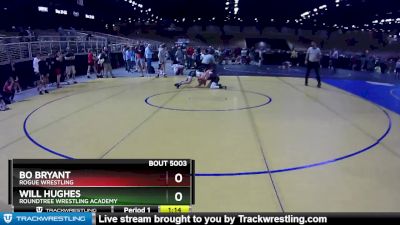 85 lbs Champ. Round 1 - Bo Bryant, Rogue Wrestling vs Will Hughes, Roundtree Wrestling Academy