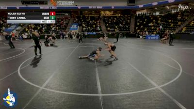 126 lbs Cons. Round 2 - Nolan Glynn, New Lenox (Lincoln-Way West) vs Joey Cahill, Waukee Northwest
