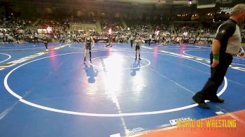 64 lbs Round Of 32 - Gage Trammel, Tahlequah Wrestling Club vs Brooks Blevins, Triumph Wrestling Club