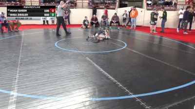 120_B lbs Round Of 32 - Noah Queen, Cambria Heights vs Shea Ziegler, Manheim Central