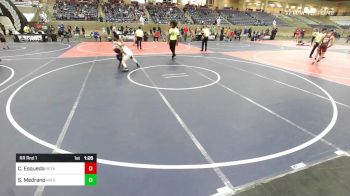 116 lbs Rr Rnd 1 - Camillo Esqueda, ReZults Wrestling vs Santiago Medrano, NM Gold