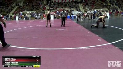 170 lbs Quarterfinal - AIDEN KNIGHT, McAdory High School vs Devin Neal, Russell County