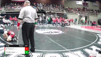 1A 165 lbs Semifinal - Monty Morrison, Piute vs Morgan Finicum, Milford