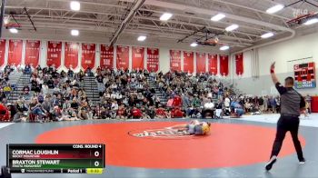 132 lbs Cons. Round 4 - Braxton Stewart, Fruita Monument vs Cormac Loughlin, Rocky Mountain