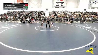 44 lbs Champ. Round 1 - Jayden Follett, Pal-Mac Wrestling vs Wade Greentaner, Gowanda Wrestling Club