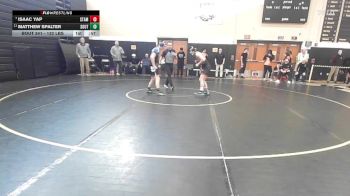 132 lbs Consi Of 4 - Isaac Yap, Stamford vs Matthew Spalter, Southington