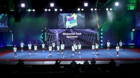 Memorial Park Spartans - Rec Cheer [2023 Show Cheer 1 Mitey Mite Large Day 4] 2023 Pop Warner National Cheer & Dance Championship