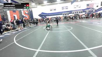 175 lbs Champ. Round 2 - Shane Kinsella, Poway vs Colton Davis, Rancho Cucamonga