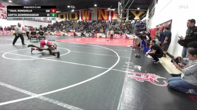 138 lbs Champ. Round 2 - Aditya Gowrishankar, West Torrance vs Raul Ronquillo, Downey